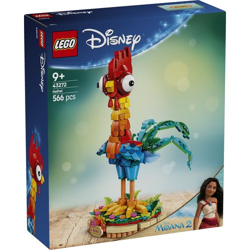 Zestaw Disney Vaiana 2 Heihei 43272, model kurczaka LEGO 1 sztuka