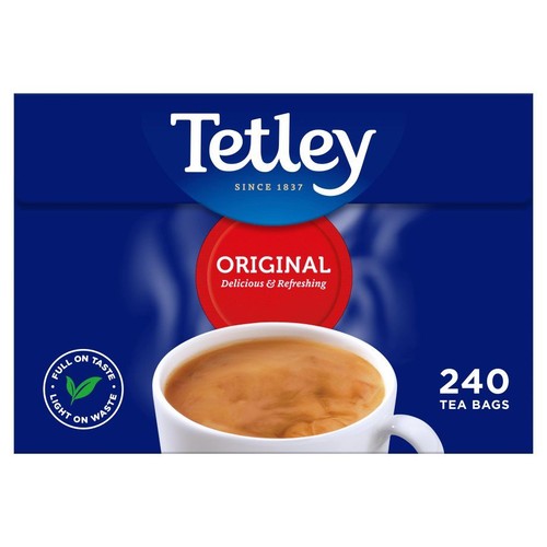 Herbata Tetley Original, 240 torebek. Pyszna i orzeźwiająca.