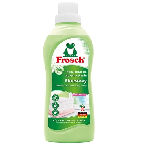 Koncentrat do płukania tkanin - Aloesowy  Frosch 750 ml