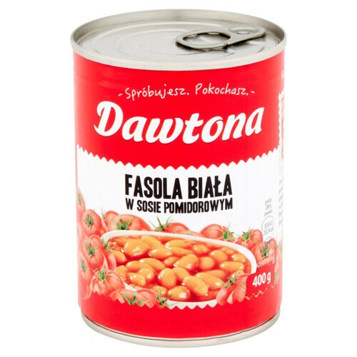 Fasola biała w sosie pomidorowym Dawtona 400 g