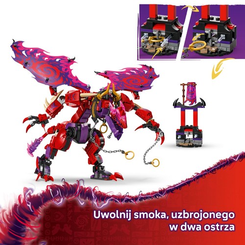 NINJAGO® Smok chaosu Kiełogrzmot 71832 LEGO 1 sztuka