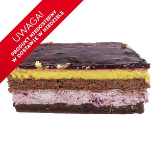 Ciasto Adwokatka z porzeczką Cukiernia Auchan na wagę ok. 500 g