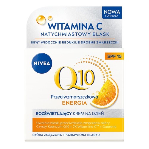 Zdrowy blask Q10 Energy krem przeciwzmarszczkowy na dzień NIVEA 50 ml