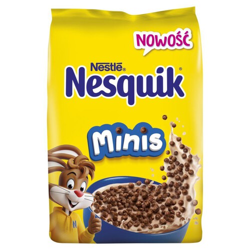 Nesquik minis kuleczki o smaku czekoladowym  Nestle 400 g