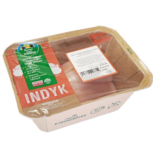 Filet z piersi indyka ze ściółki Pewni Dobrego na wagę ok 560 g