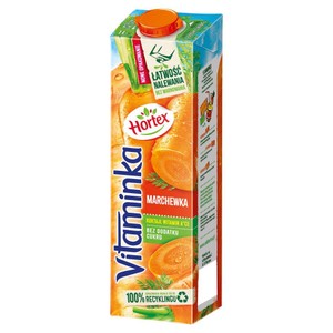 Sok z marchwi przecierowy Hortex 1 l