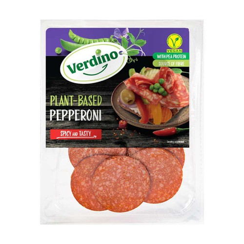 Roślinne plastry pepperoni Verdino 80 g