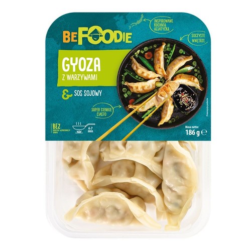 Pierozki Gyoza z warzywami BeFoodie 186 g