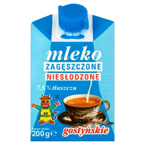 Mleko zagęszczone niesłodzone SM Gostyń 200 g