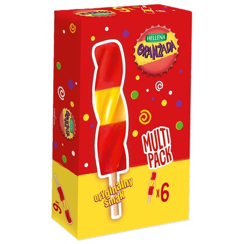 Lody o smaku oranżady Hellena Hellena 390 ml