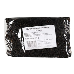 Herbata czarna liściasta Yunnan Bastek Coffee & Tea 300 g