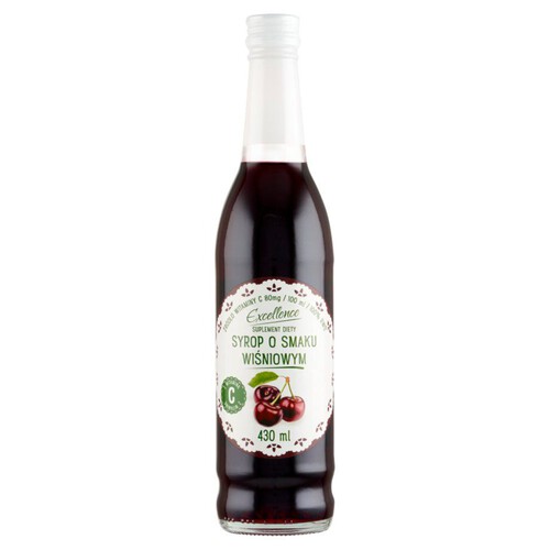 Syrop o smaku wiśniowym Excellence 430 ml