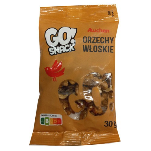 Go Snack orzechy włoskie Auchan 30 g