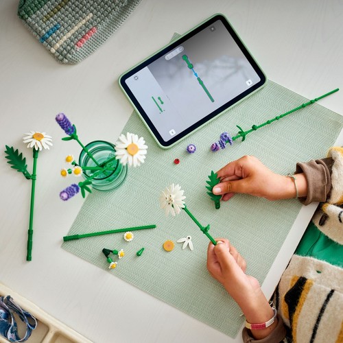 Botanicals Stokrotki, kwiatowa dekoracja dla dzieci 11508 LEGO  1 sztuka