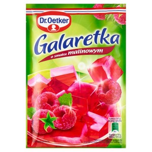 Galaretka o smaku malinowym Dr.Oetker 72 g