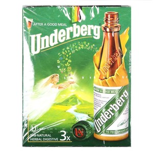 Naturalny likier ziołowoy alk. 44,0% obj. Underberg 3 x 20 ml