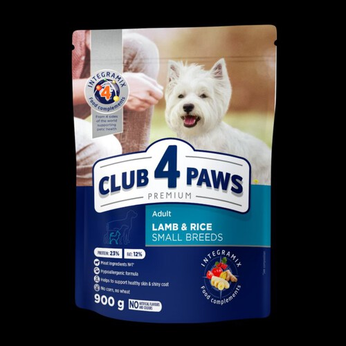 Karma sucha dla psów małych ras  Club4Paws 2 kg