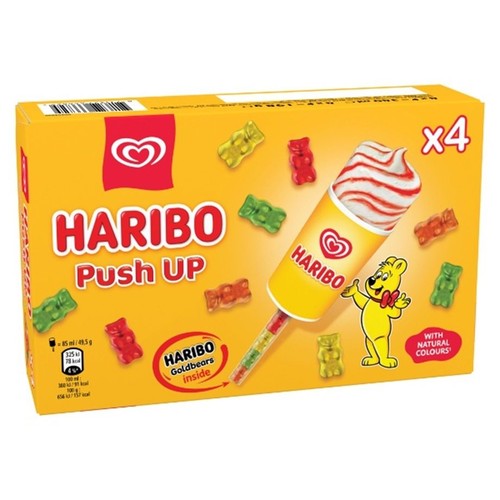 Lody owocowe Haribo  Algida 6 x 85 ml