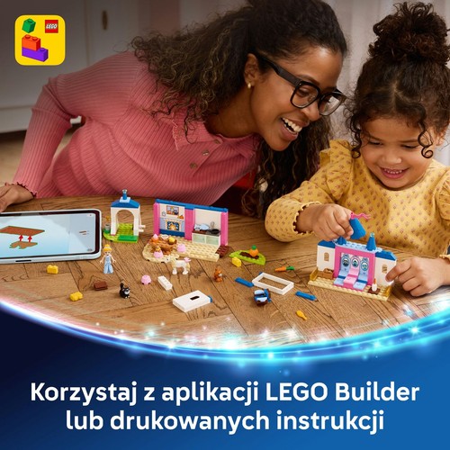 Disney Princess Zamek Kopciuszka i jej zwierzęcych przyjaciół 43283 LEGO 1 sztuka