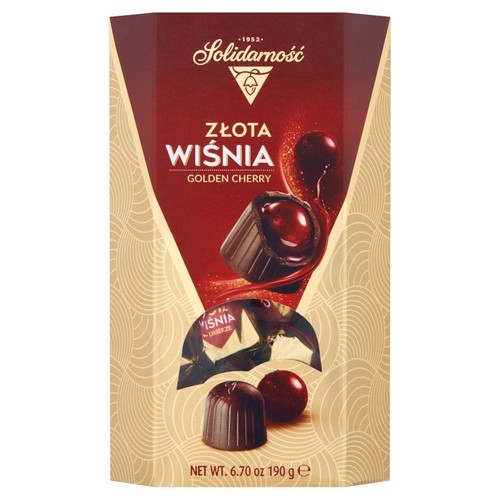 Praliny Złota Wiśnia Solidarność 190 g