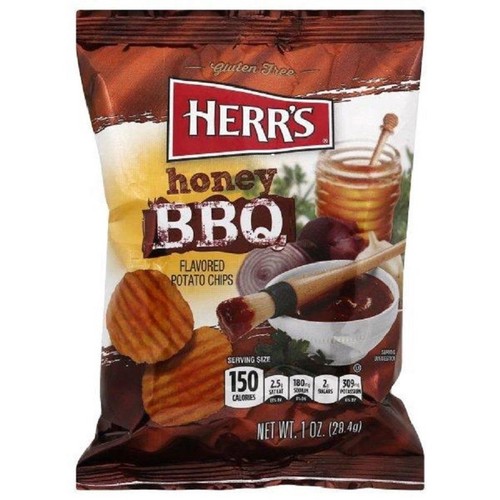 Chipsy ziemniaczane Miodowy Grill Herrs 28,4 g