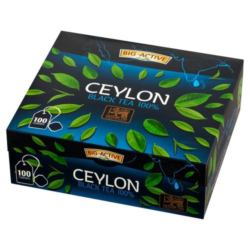 Herbata czarna Ceylon  Big Active 100 torebek