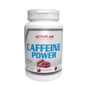 Suplement diety Caffeine Power ACTIVLAB 60 kapsułek