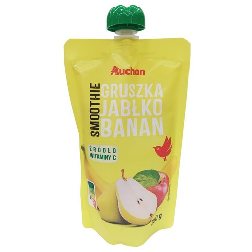 Smoothie gruszka. jabłko. banan Auchan 250 g