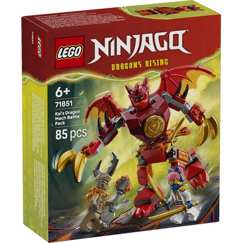 Mech NINJAGO® Smok-mech Kaia — zestaw bitewny 71851 LEGO 1 sztuka