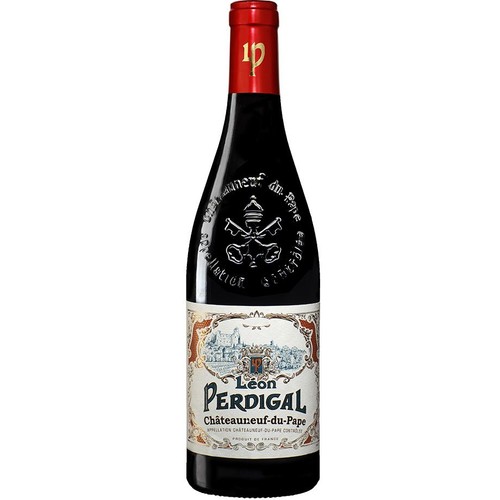 Wino czerwone wytrawne Châteauneuf du Pape alk. 14% obj. Léon Perdigal 750 ml