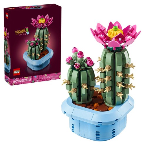Botanicals Kwitnący kaktus, roślina ozdobna, klocki 11509 LEGO  1 sztuka
