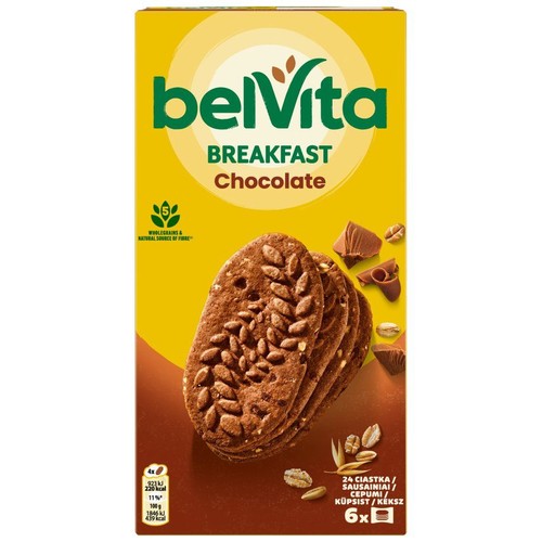 Ciastka zbożowe kakao czekolada belVita 300 g