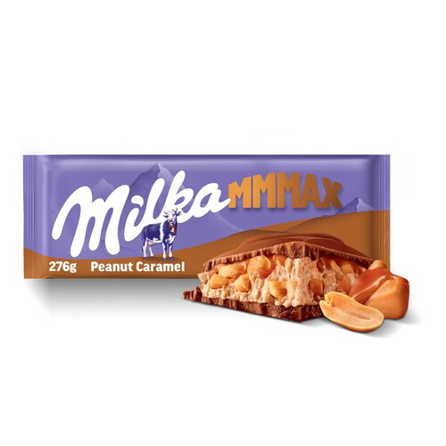 Czekolada mleczna Peanut Caramel Milka 276 g