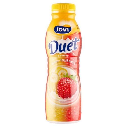 Napój jogurtowy o smaku banan truskawka Jovi 350 g
