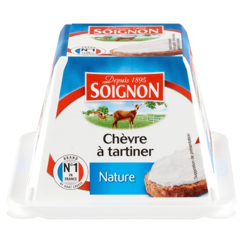 Serek do smarowania naturalny Soignon 140 g