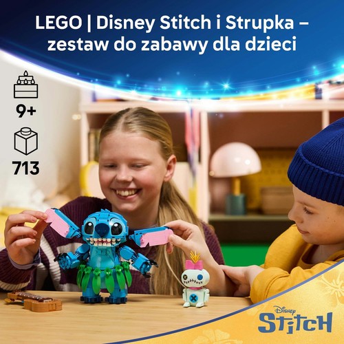 Disney Stitch i Strupka 43296 LEGO 1 sztuka