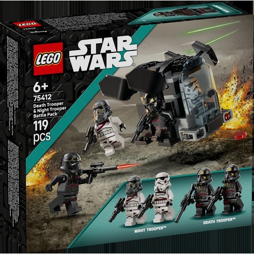 Star Wars Szturmowiec Śmierci i nocny szturmowiec — zestaw bitewny 75412 LEGO 1 sztuka
