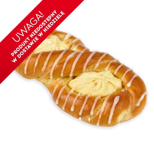 Drożdżówka ósemka z budyniem (699845) Putka 90 g