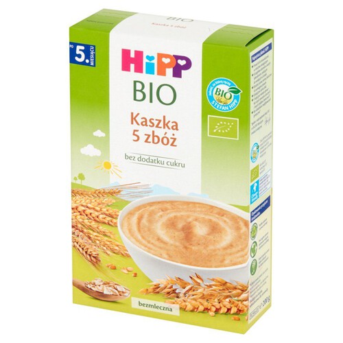 BIO Kaszka 5 zbóż po 5 miesiącu HIPP 200 g 