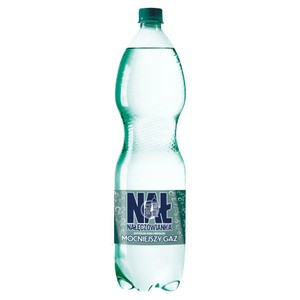 Woda mineralna mocniejszy gaz Nałęczowianka 1,5 l