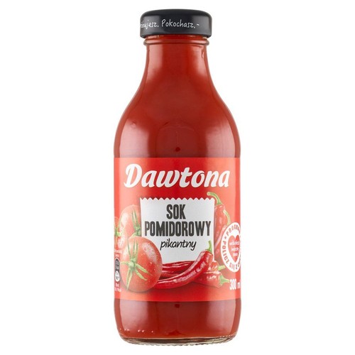 Sok pomidorowy pikantny z zagęszczonego soku Dawtona 300 ml