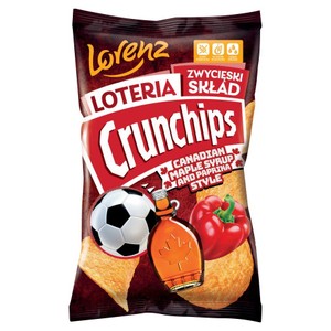 Chipsy syrop klonowy i papryka Crunchips 130 g