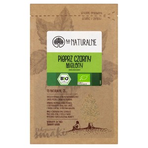 BIO Ekologiczny pieprz czarny mielony To Naturalne 20 g