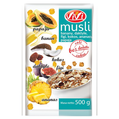 Musli owoce tropikalne Vivi 500 g