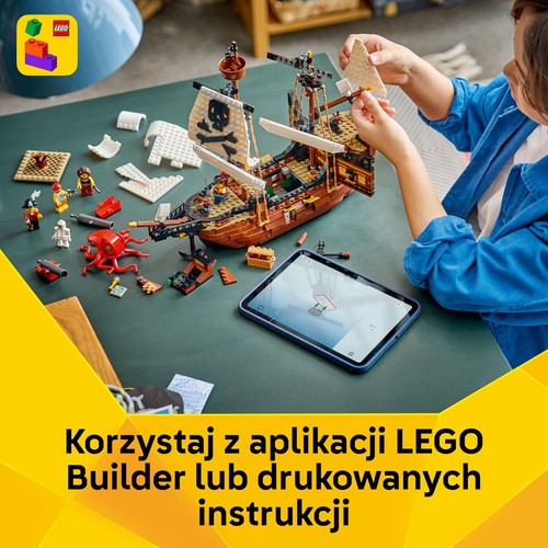 Creator 3 w 1 Legendarny statek piracki 31387 LEGO 1 sztuka