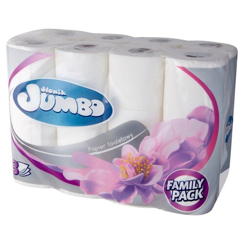 Papier toaletowy Family Pack Słonik Jumbo 24 rolki