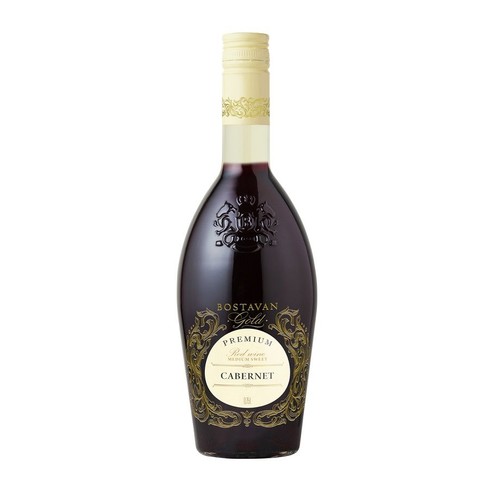 Wino mołdawskie czerwone półsłodkie Gold Cabernet alk. 12,5% obj. Bostavan Vinaria 750 ml