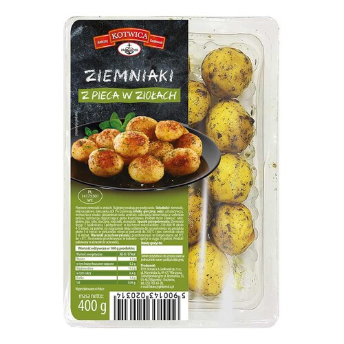 Ziemniak z pieca w ziołach Kotwica 400 g