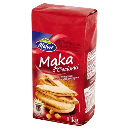 Mąka z cieciorki Melvit 1 kg