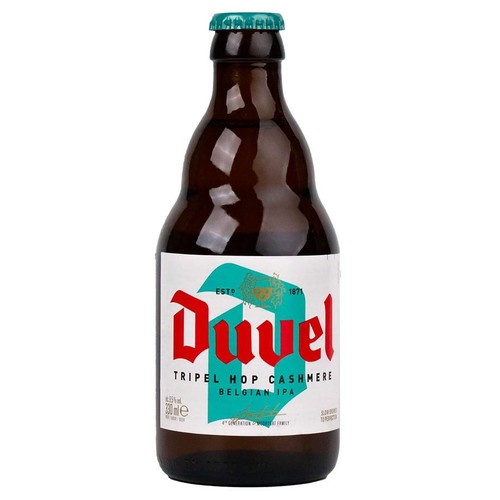 Piwo belgijskie IPA Tripel Hop Cashmere alk. 9,5% obj. Duvel 330 ml